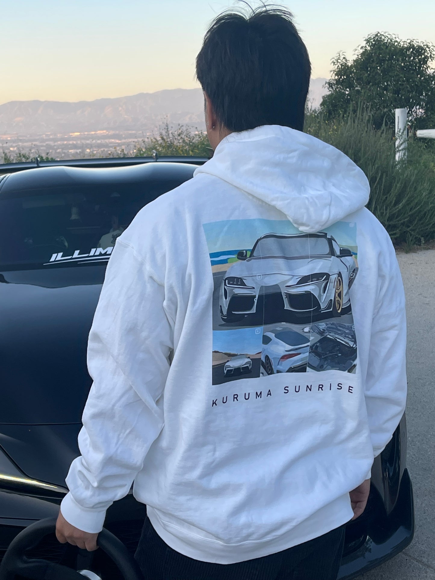 Zupra Profile Grid JDM Graphic Hoodie