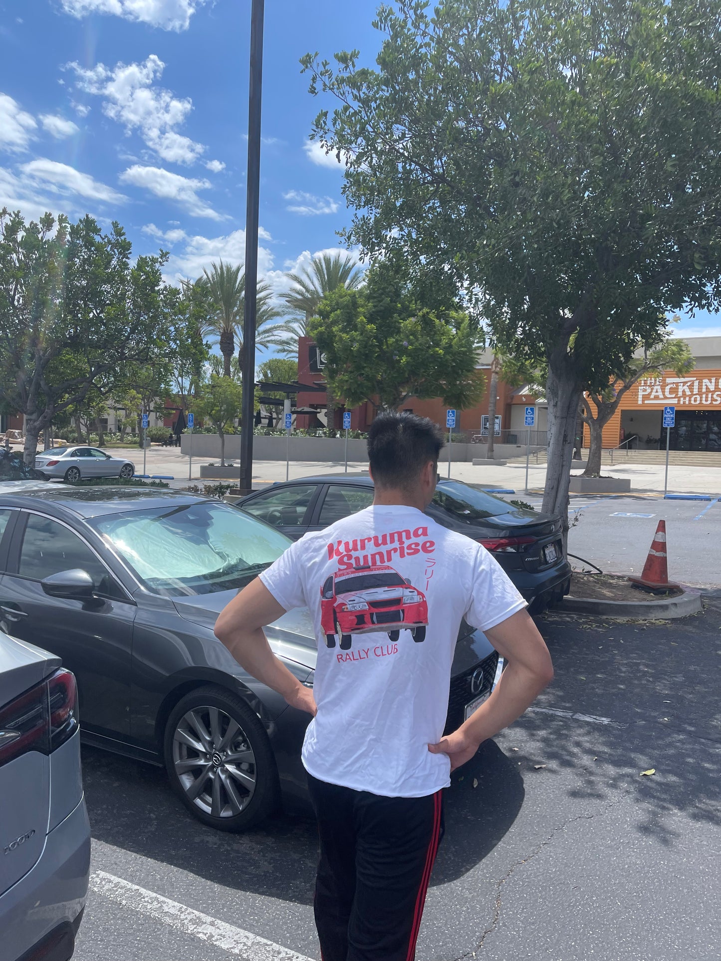 Rally Club White Graphic JDM T-Shirt