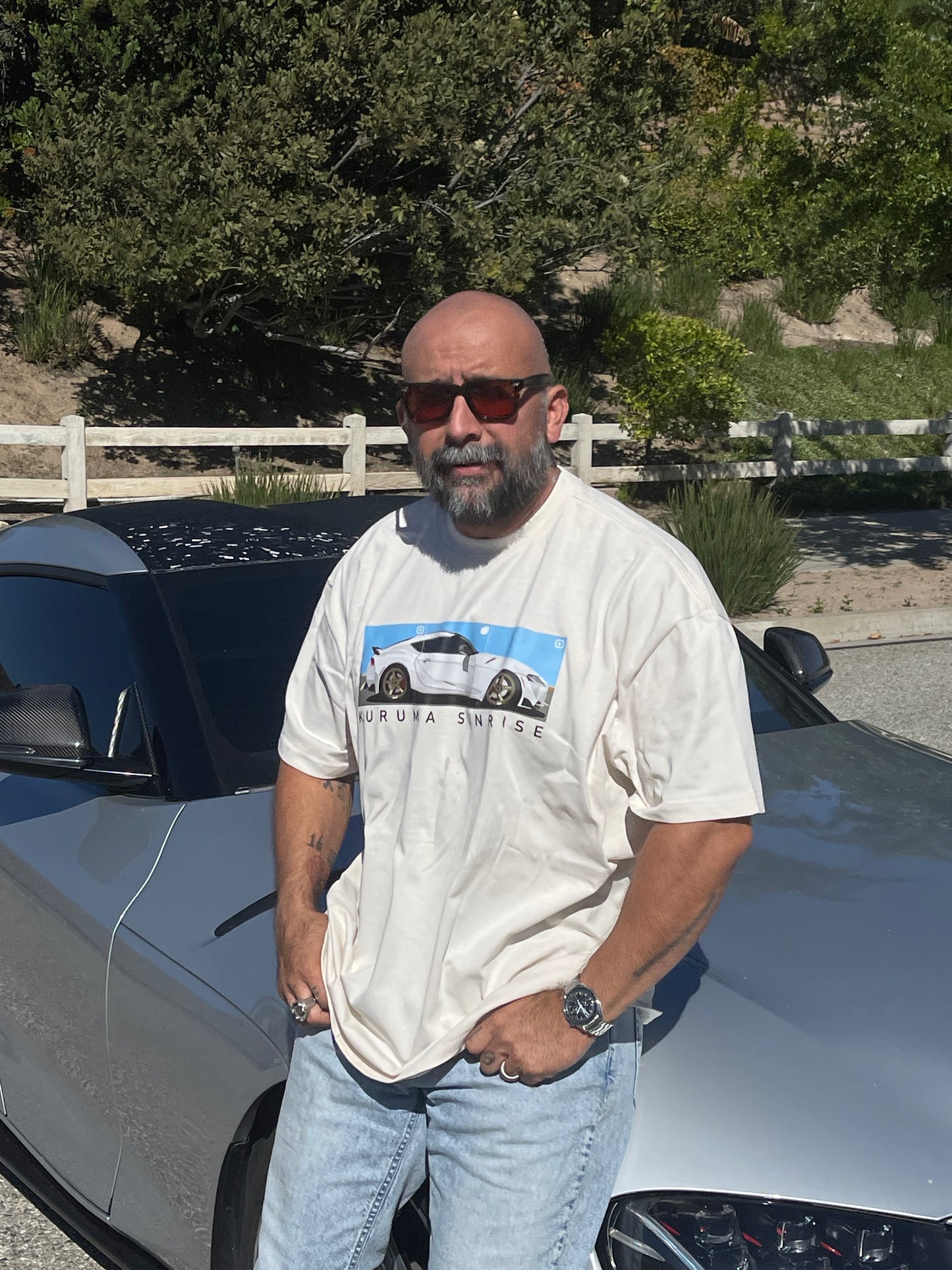 Zupra Profile Grid Layout JDM Graphic Box T-Shirt