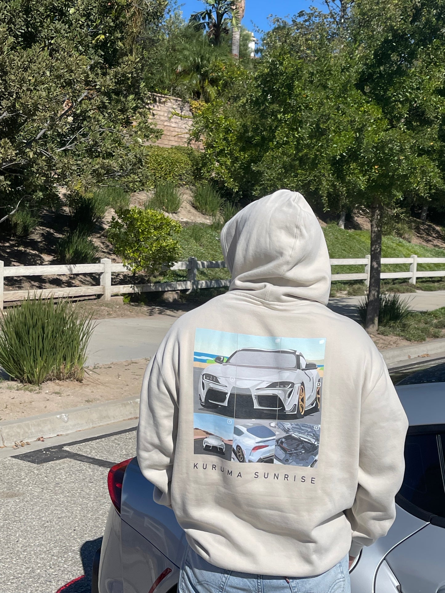 Zupra Profile Grid Layout JDM Graphic Hoodie