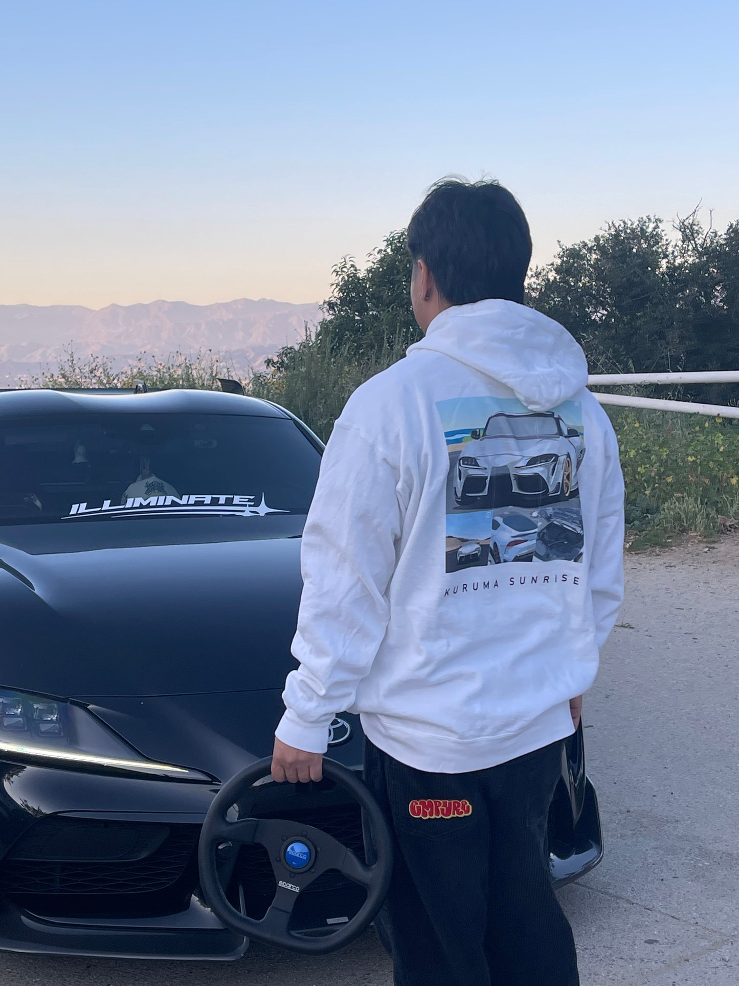 Zupra Profile Grid JDM Graphic Hoodie