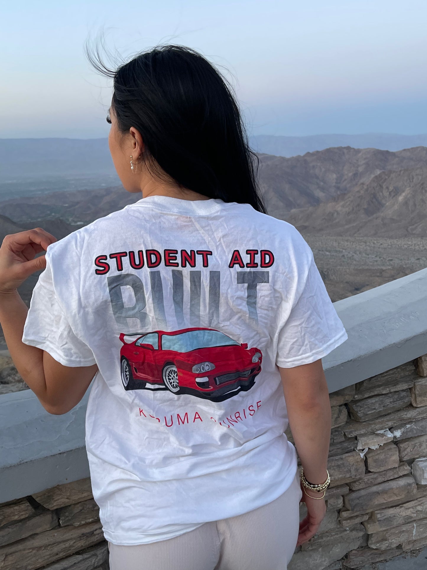 Student Aid Built - JDM Retro Icon Graphic Tee