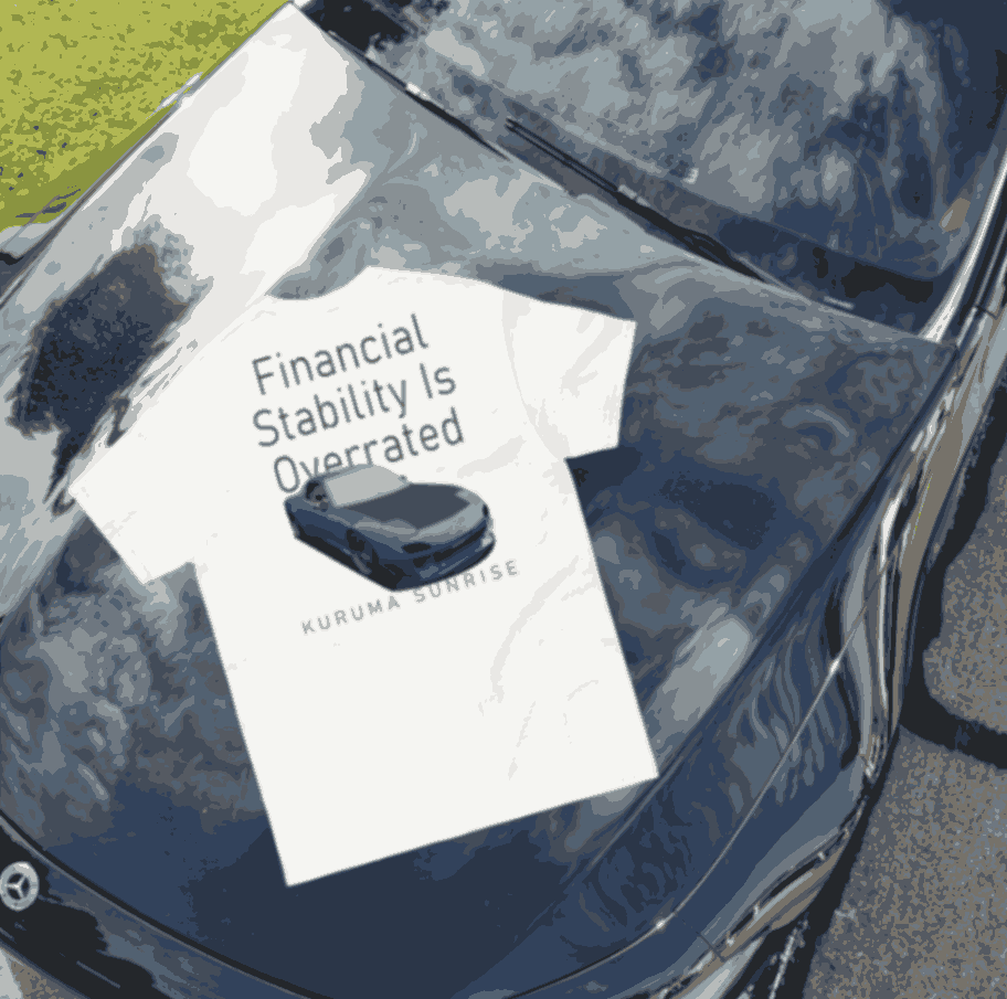 Financial Stability Is Overrated JDM Graphic T-Shirt